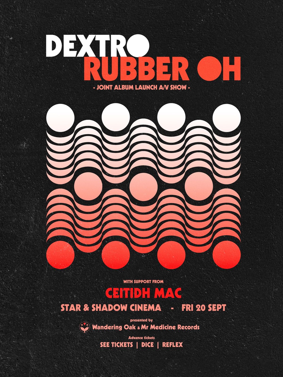 Dextro \/ Rubber Oh (a Mr Medicine Records co-headline show)