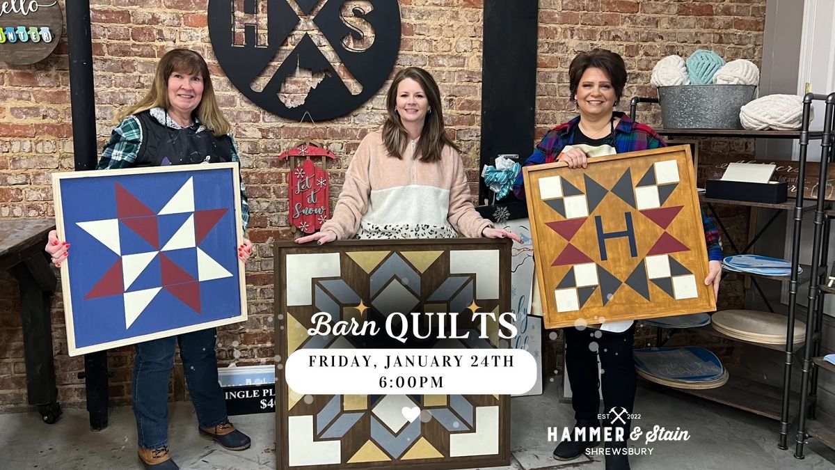 Barn Quilts DIY Workshop