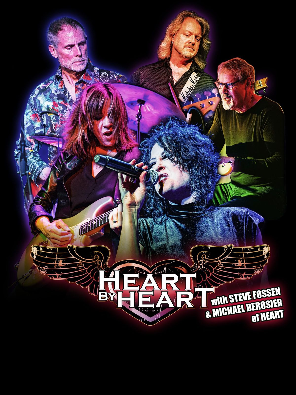 Heart by Heart featuring Steve Fossen and Michael Derosier of Heart