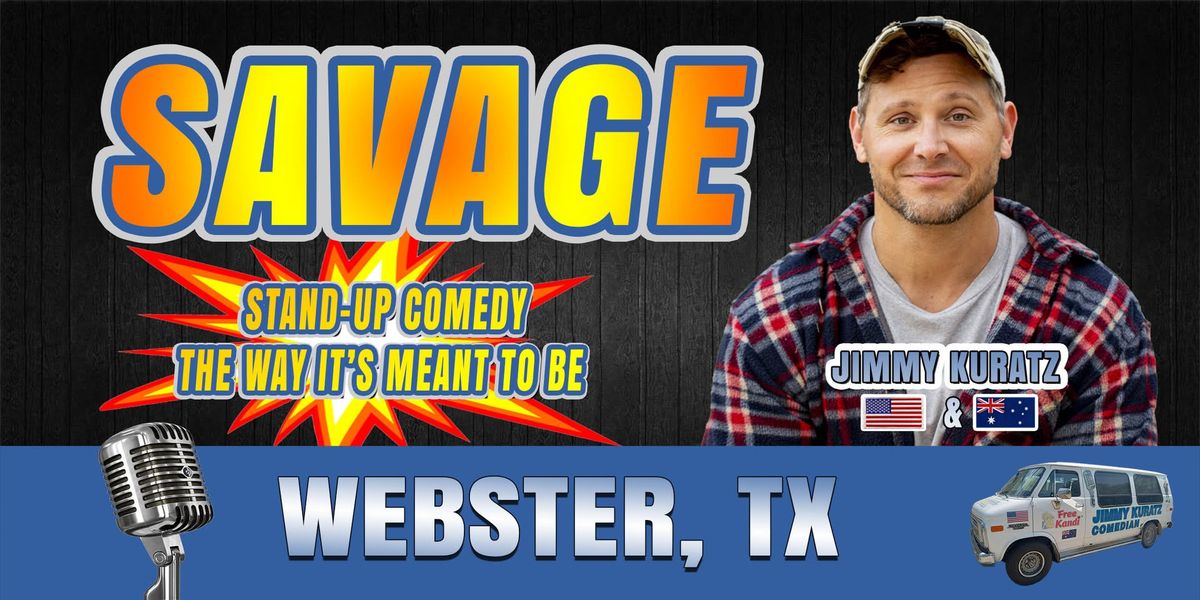 STAND-UP comedy \u2666 WEBSTER, TX (Saloon Door Brewing)