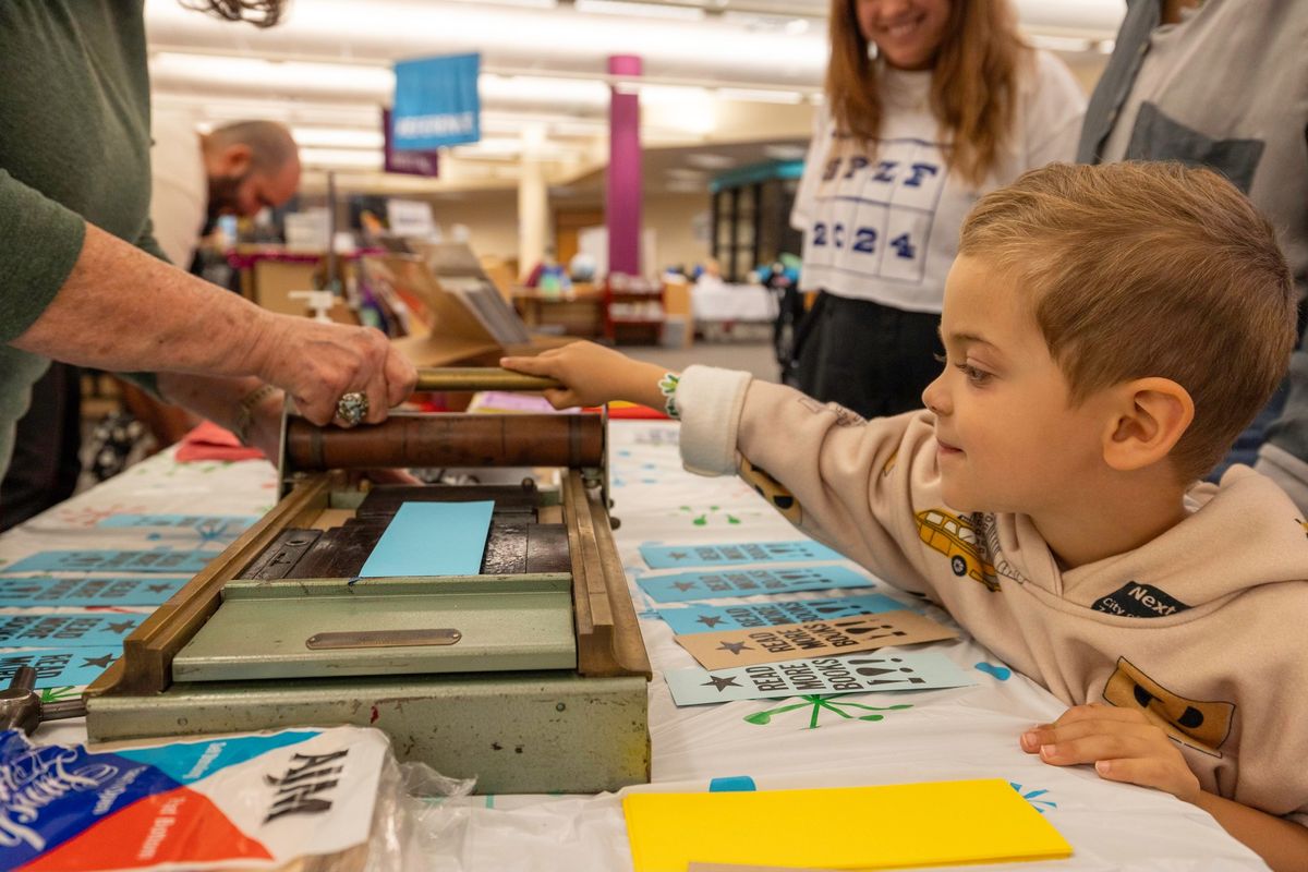 PRINT PARTY @ the Preserve! A free community celebration of all things PRINT!