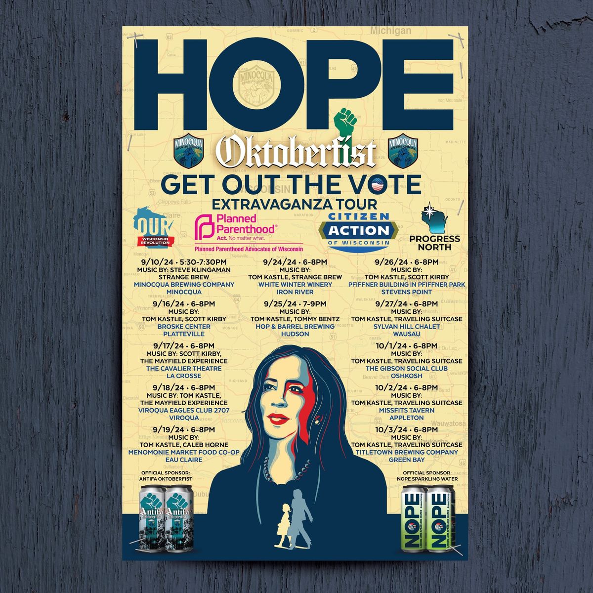 Hope Oktoberfist Get Out the Vote Extravaganza--Hudson