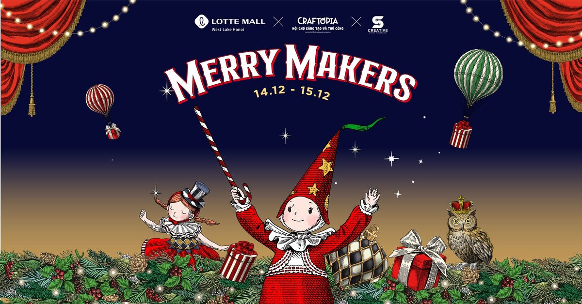 Lotte Culture Market: MERRY MAKERS | H\u1ed9i ch\u1ee3 x Workshops