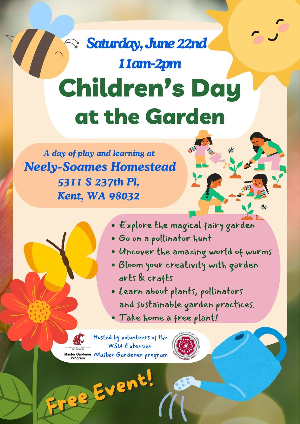 Children\u2019s Day in the Garden 