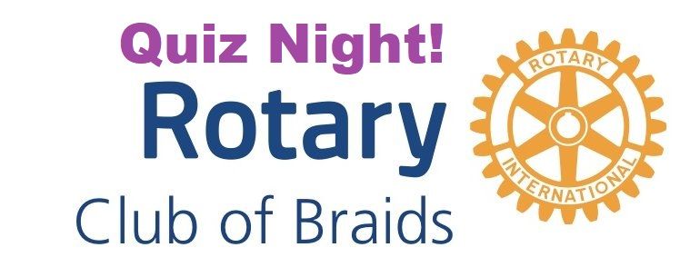 Braids Rotary Club Charity Fundraising Quiz