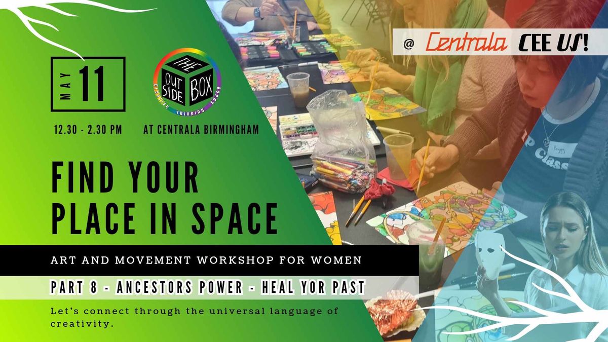\u201cFind your place in space\u201d- art and movement workshop 