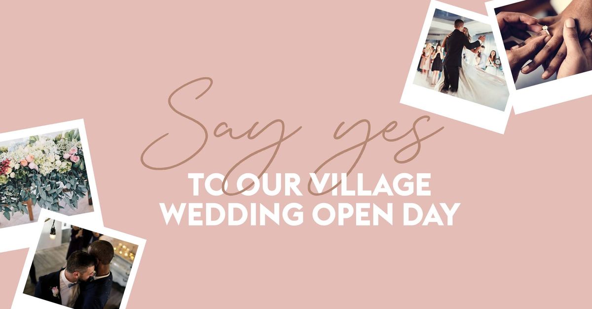 Wedding & Events Specialist Appointment at Village Bury