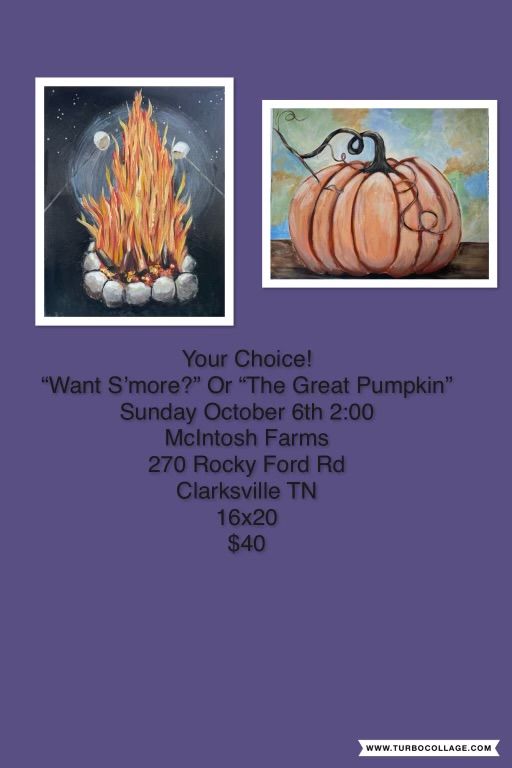 You Choose Fall Paint Class