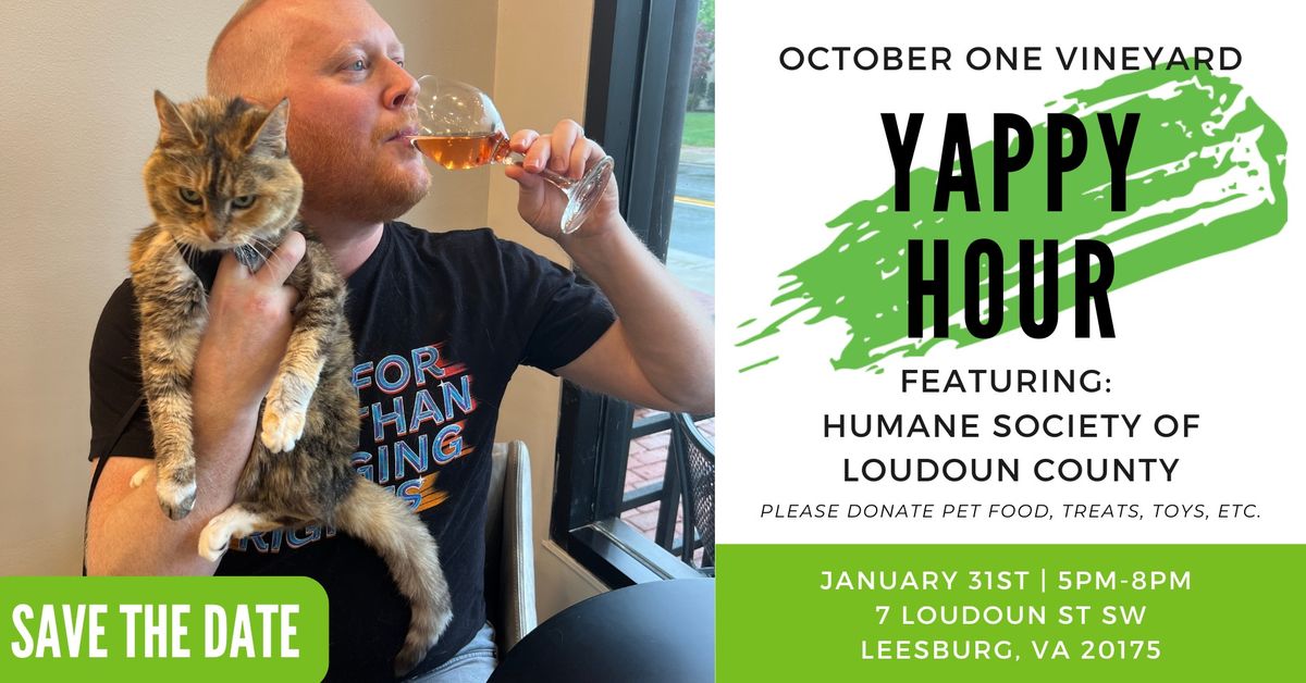 October One Vineyard Yappy Hour