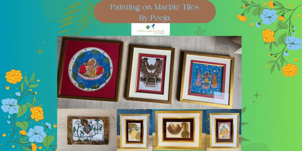Painting on Marble Tiles