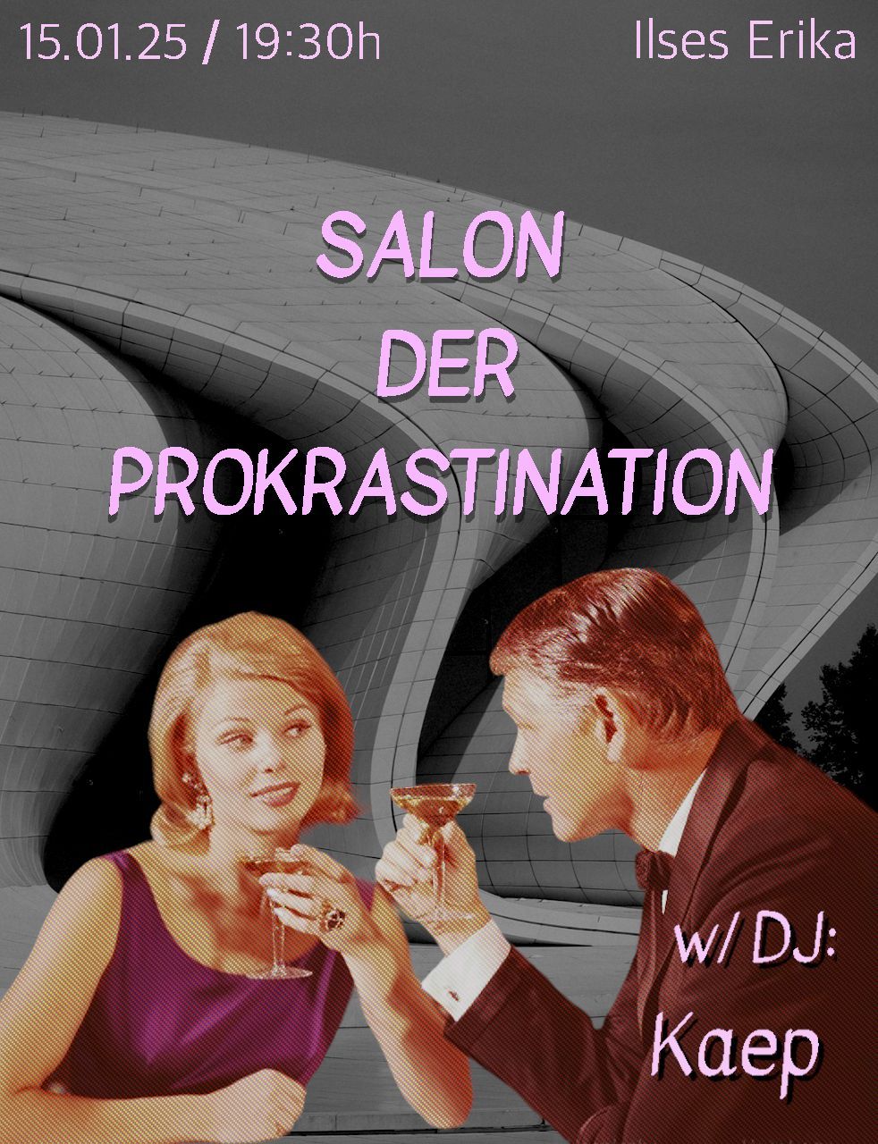 Salon der Prokrastination - offener Kneipenabend mit DJ