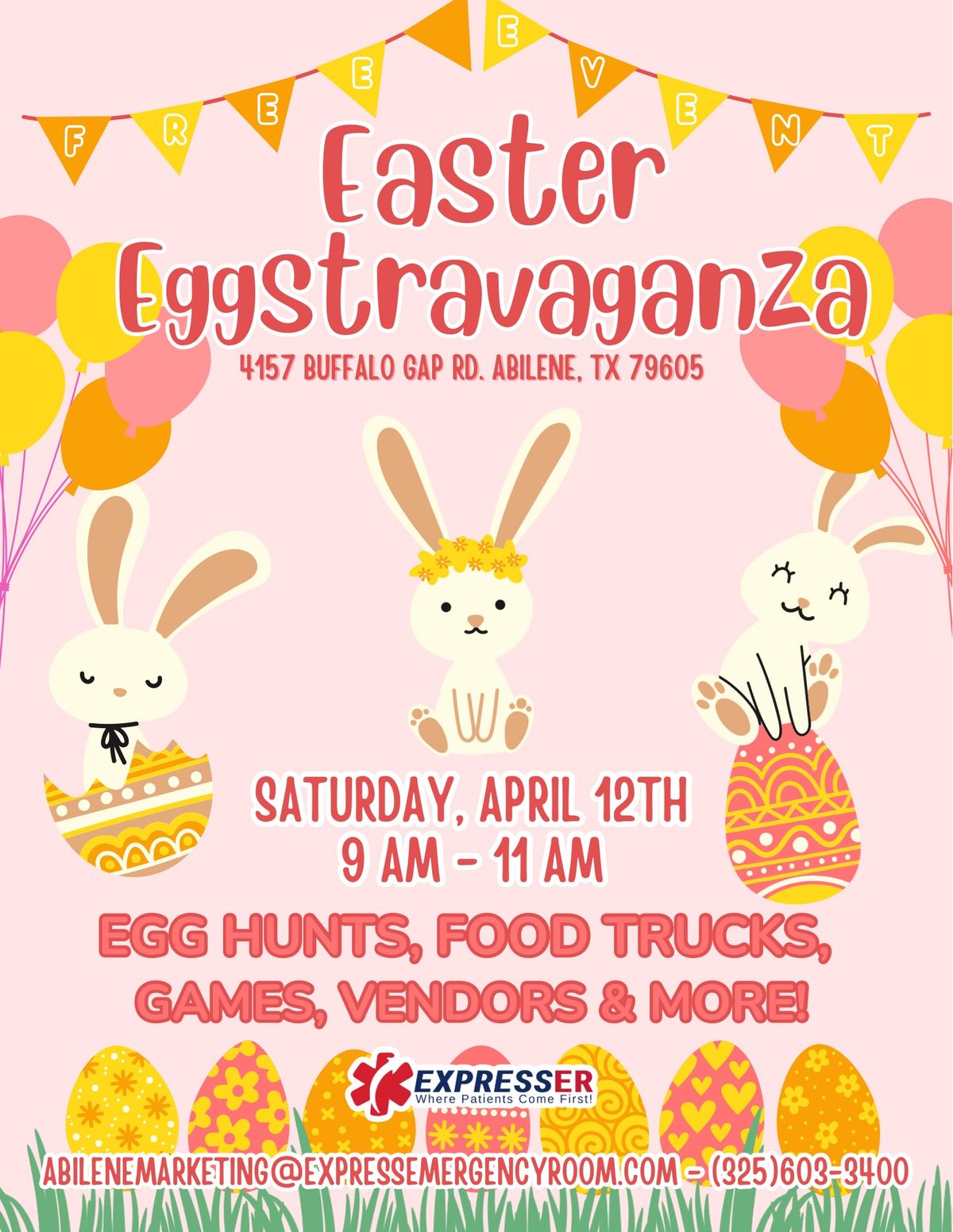 Express ER's Annual Easter Eggstravaganza