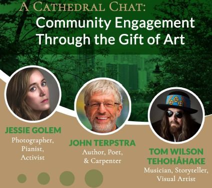 A Cathedral Chat:  Community Engagement through the Gift of Art