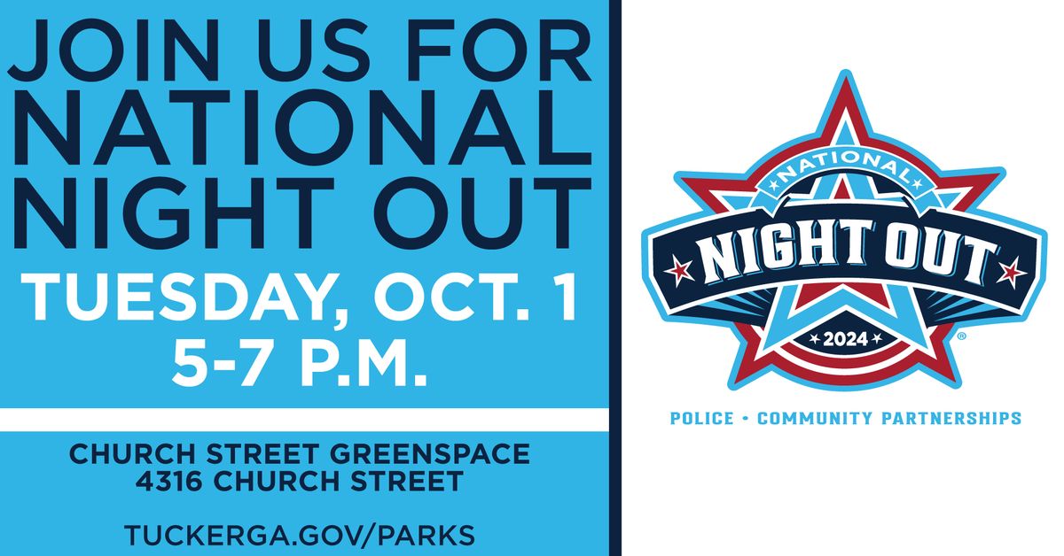 National Night Out 2024, 4316 Church St, Tucker, GA 300844420, United