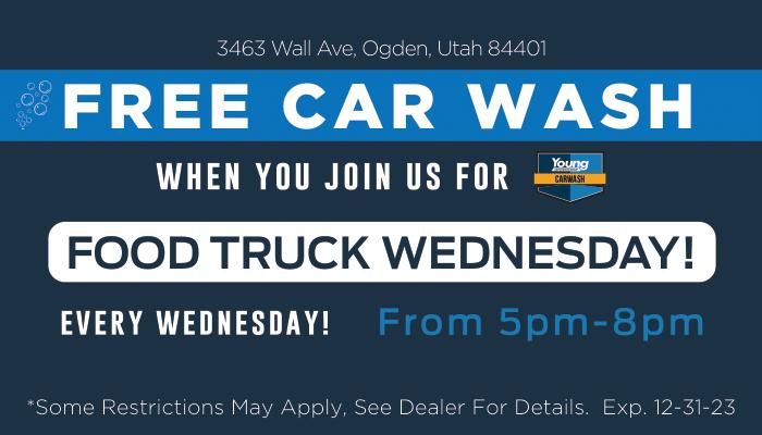 Food Truck Wednesday at Young Car Wash