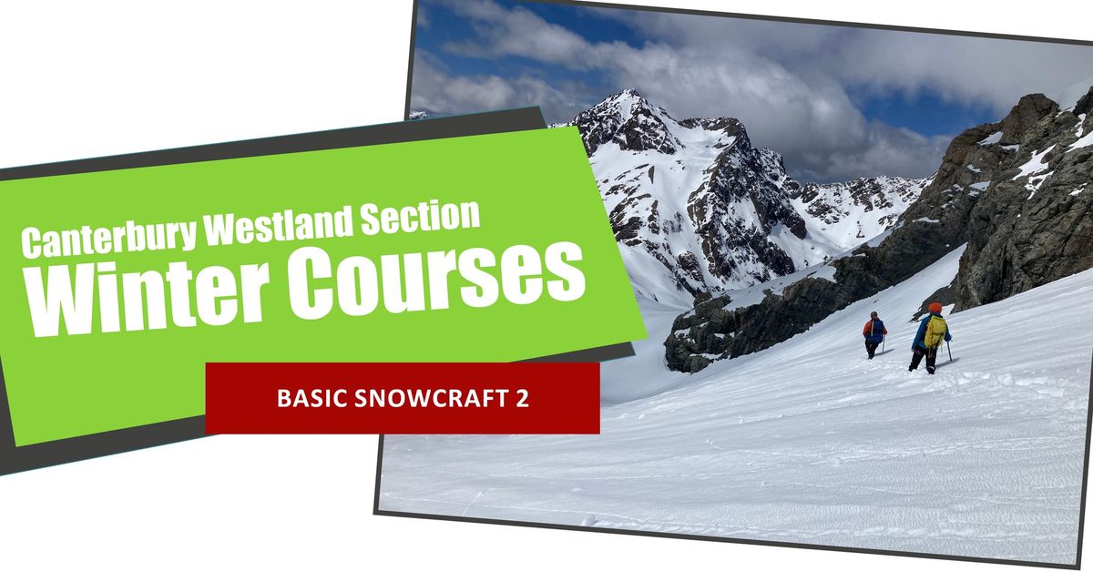 CW Section Winter Courses - Basic Snowcraft 2