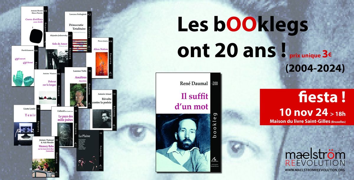 Booklegs fiEsta! 20 ans!