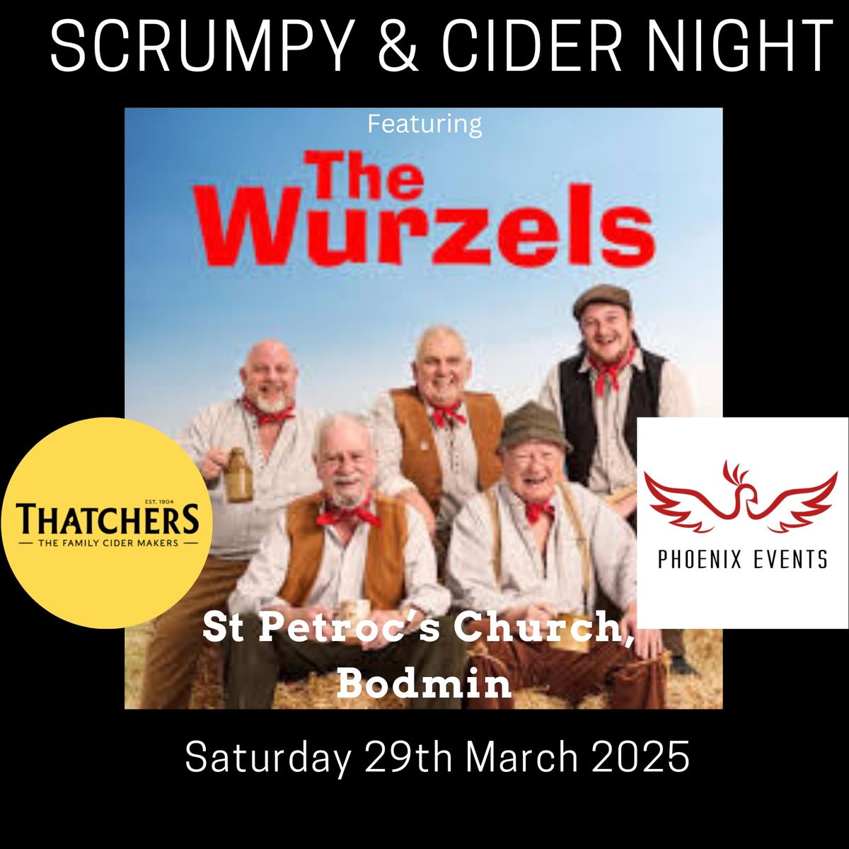 Scrumpy, Cider & The Wurzels at St Petroc\u2019s Church, Bodmin 