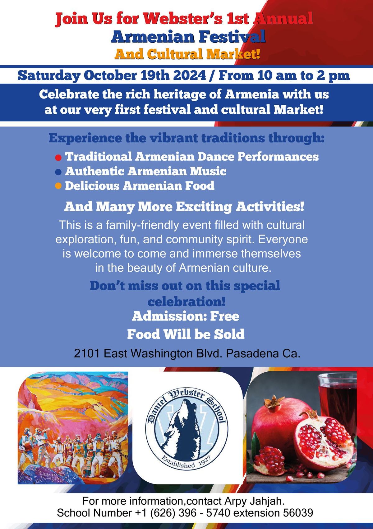 Webster's Armenian Academy Cultural Festival