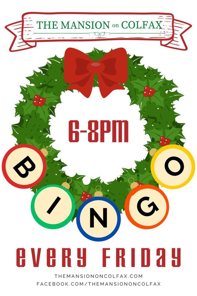 BINGO, The Mansion on Colfax, Denver, 1 December 2023