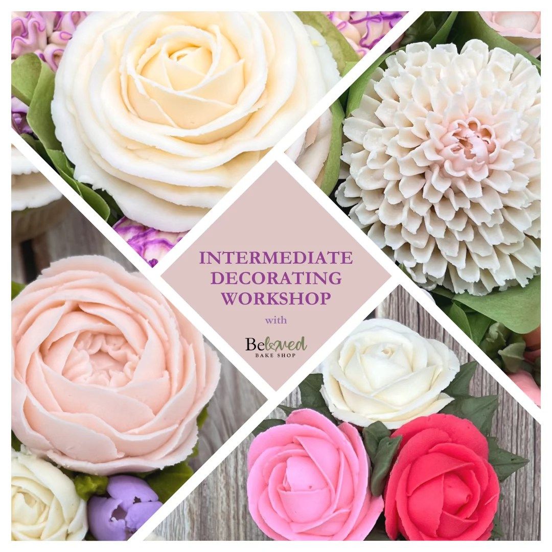 Intermediate Buttercream Cupcake Decorating Workshop