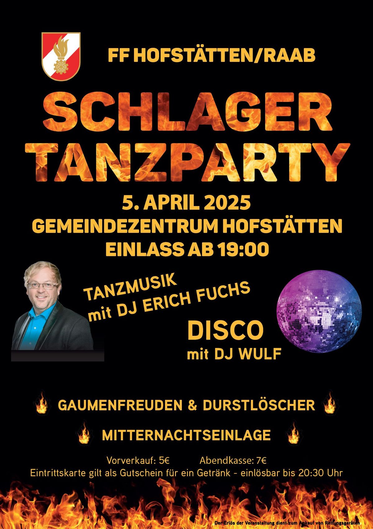 Schlagertanzparty der FF Hofst\u00e4tten a.d. Raab