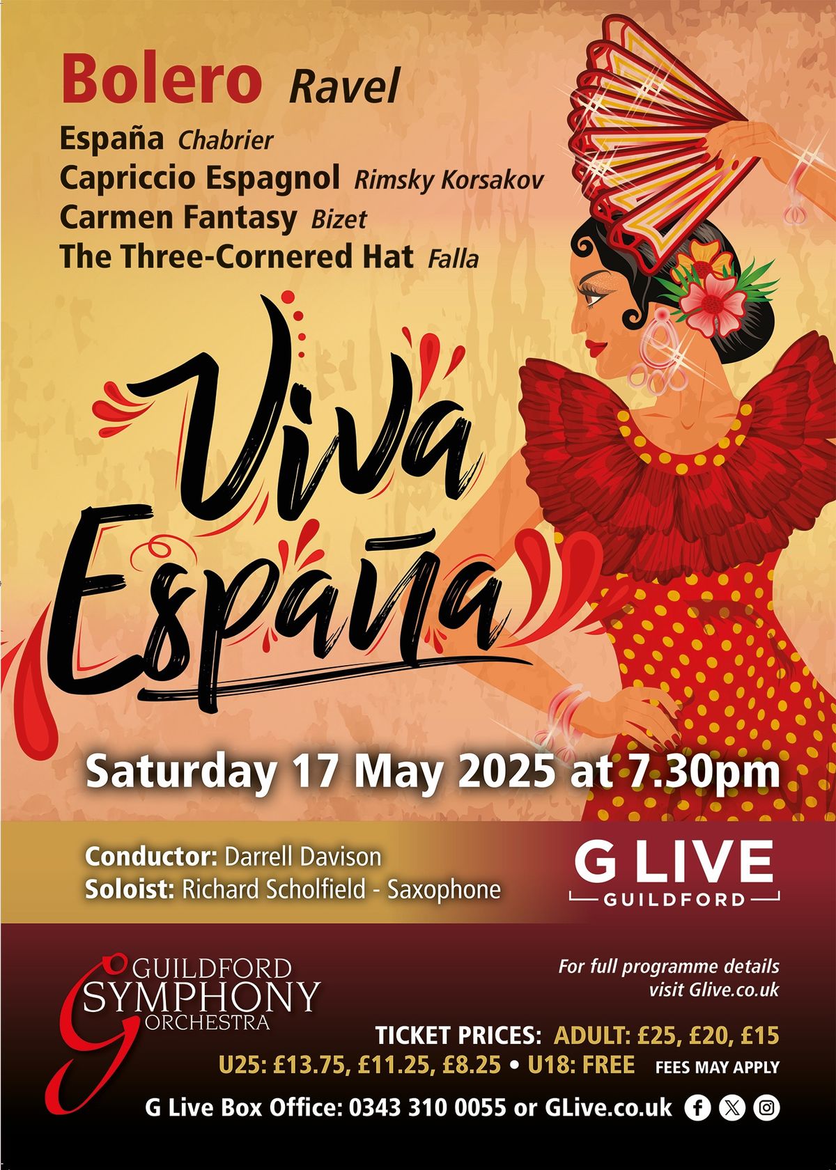 GUILDFORD SYMPHONY ORCHESTRA - VIVA ESPANA