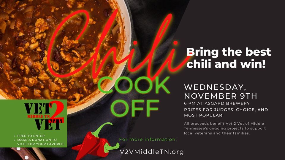 Veterans Chili Cook Off!, Asgard Brewing Co. & Taproom, Columbia, 9