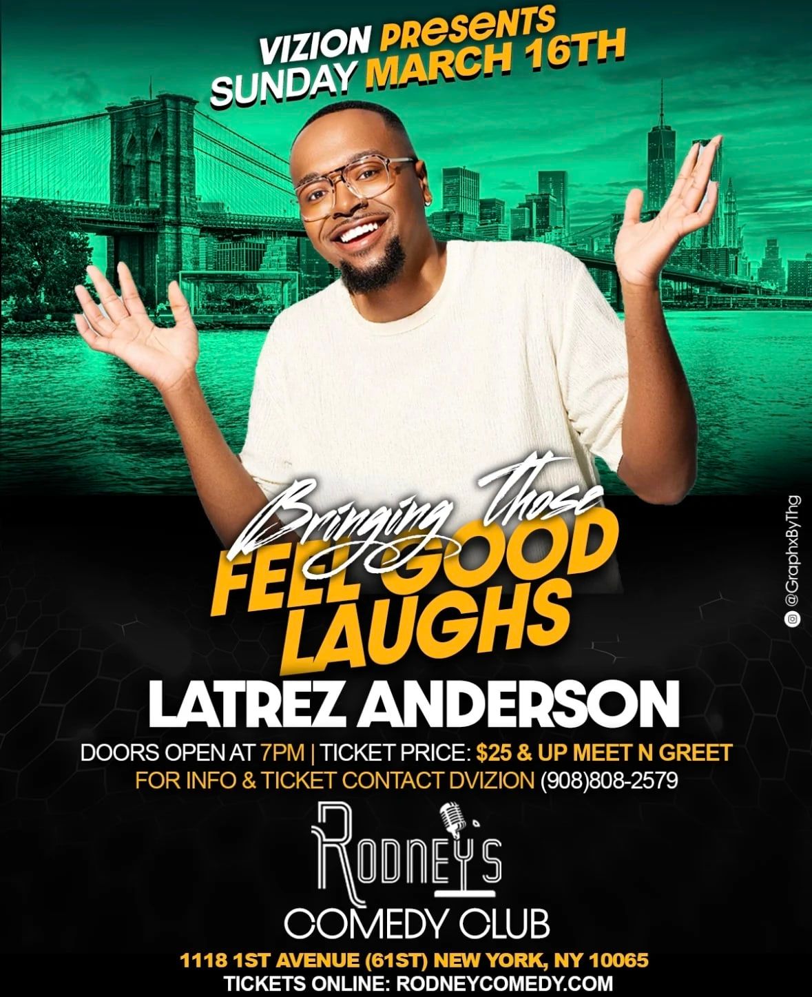 LaTrez Anderson at Funny Bone - Cleveland