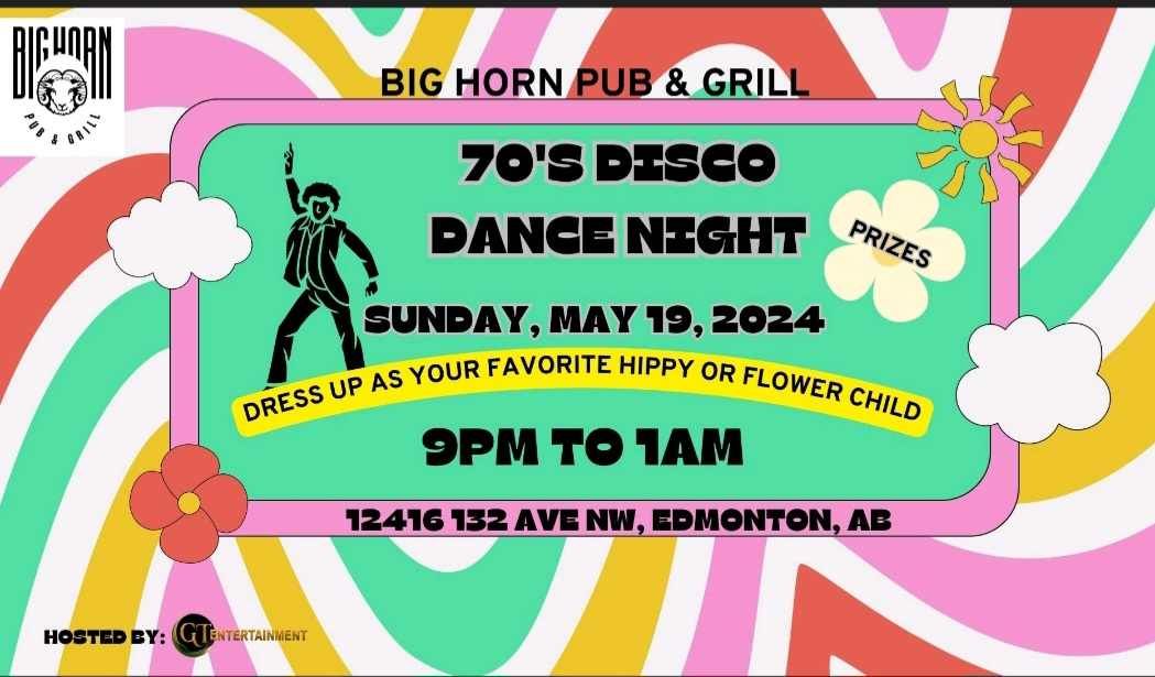 70s Disco Dance Party with a DJ