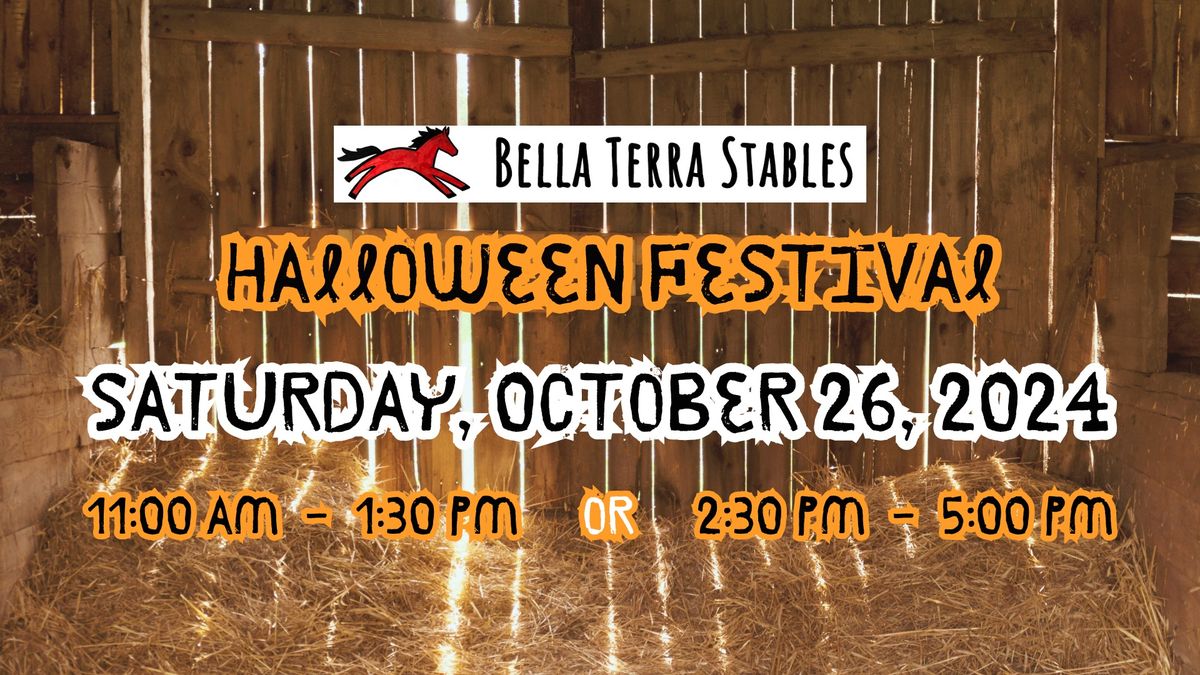 Family Fall Festival at Bella Terra Stables 