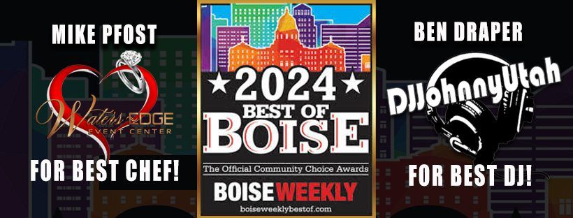 Vote Chef Mike Pfost and Ben Draper- DJJohnnyUtah for the 2024 Best of Boise Competition!