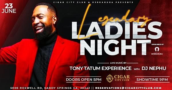 Ladies Night Wednesdays: Live Music by The Tony Tatum Experience