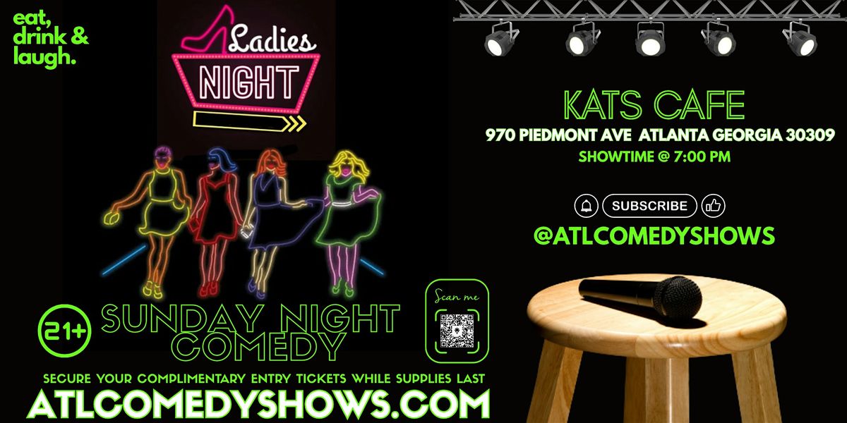 Ladies Night Comedy Show @ Kats Cafe