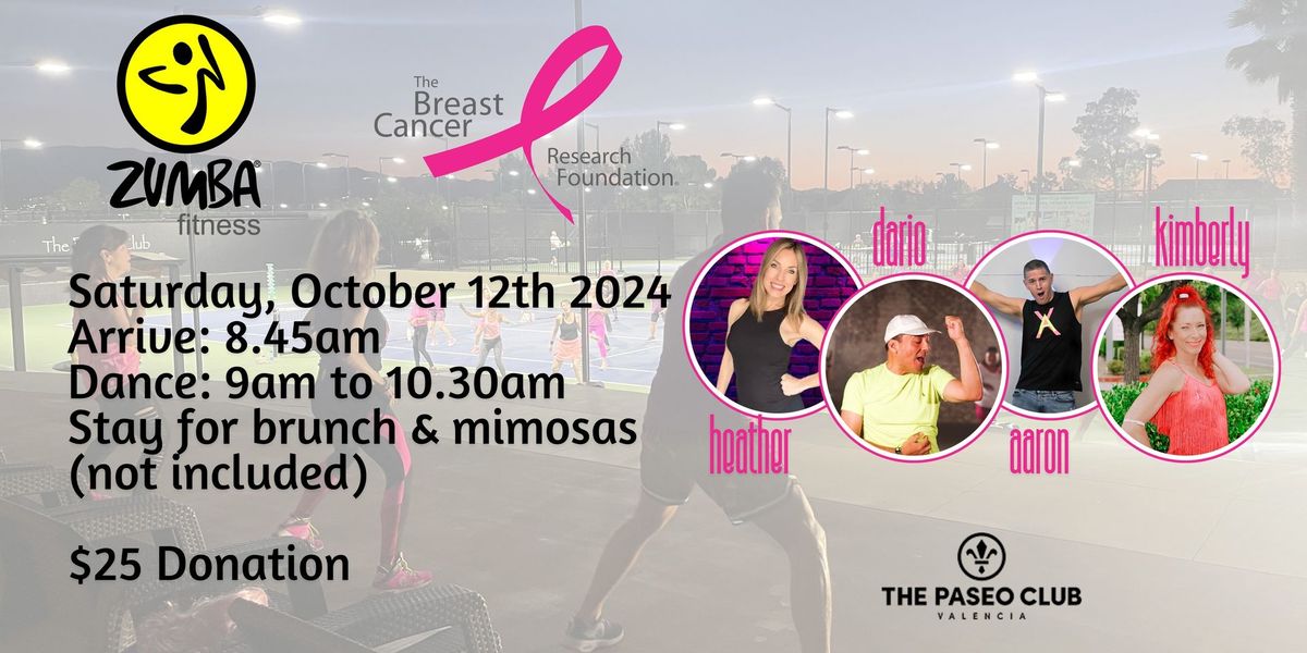 Zumba Fundraiser for Breast Cancer Research