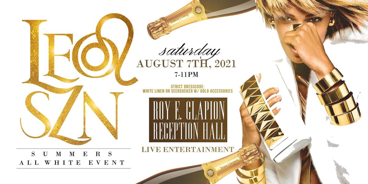 LEO SZN:  \u201cSummer's All White Affair"