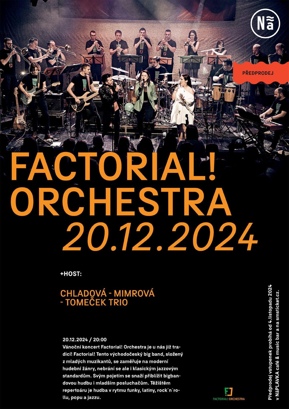 V\u00e1no\u010dn\u00ed koncert FACTORIAL! ORCHESTRA