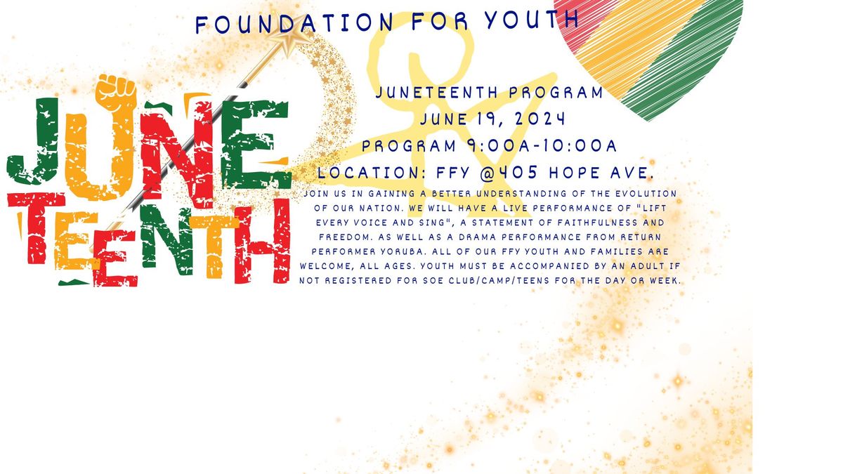 Juneteenth Program