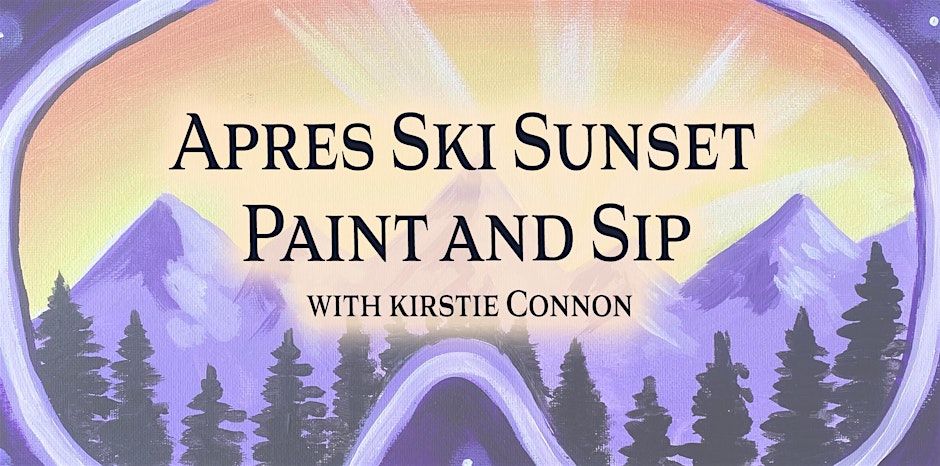 Family-Friendly Apres Ski Sunset Paint and Sip at The PlayGarten