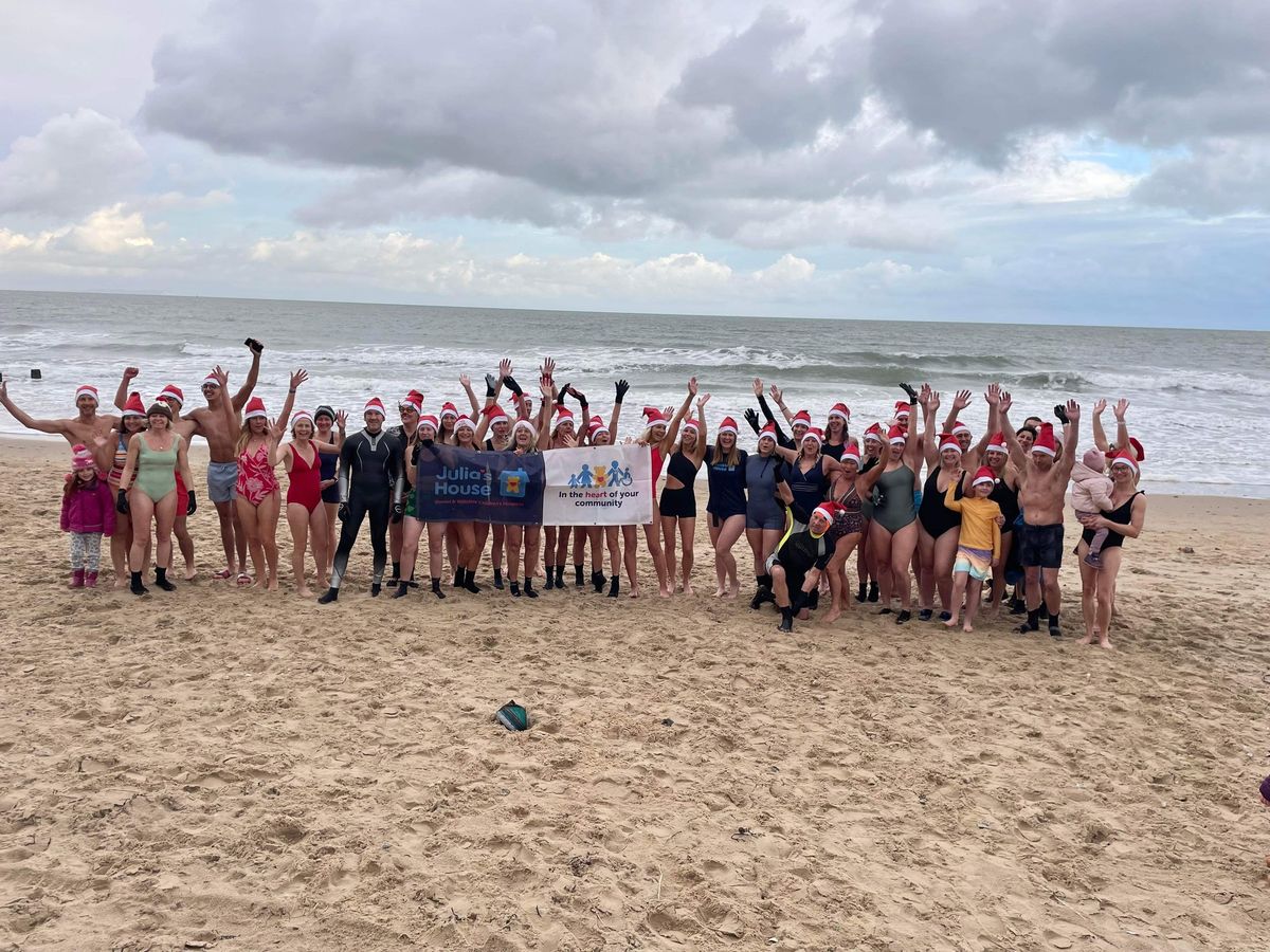 Get Chilly for Charity! Festive Sea Dip raising money for Julia\u2019s House children\u2019s hospice 