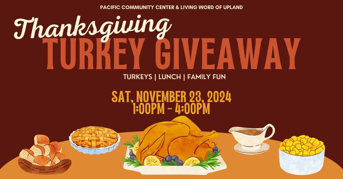 Thanksgiving Turkey Giveaway