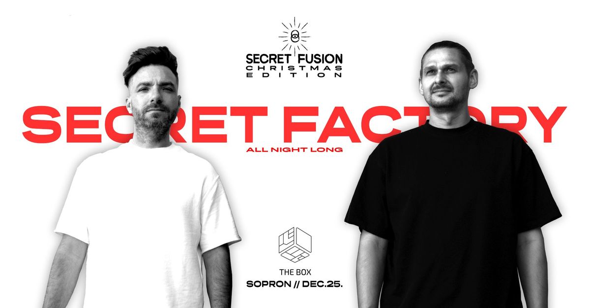 2024.12.25. Secret Fusion Christmas Edition - Secret Factory all night long - THE BOX