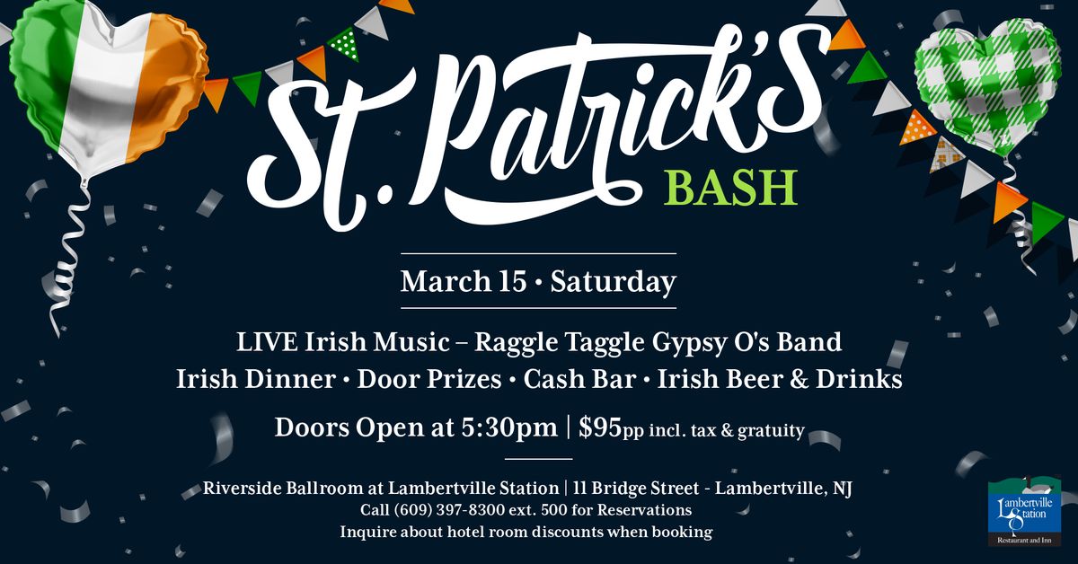 St. Patrick's Day Bash at The Lambertville Station