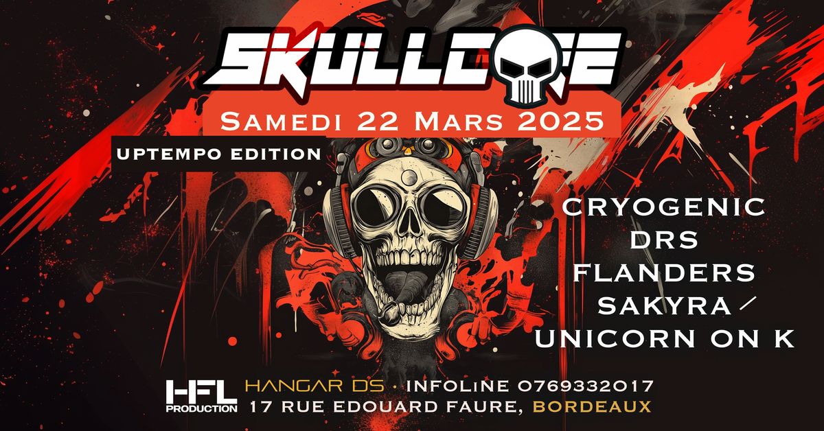 SKULL CORE UPTEMPO EDITION w\/ CRYOGENIC \/ DRS \/ FLANDERS \/ SAKYRA \/ UNICORN ON K