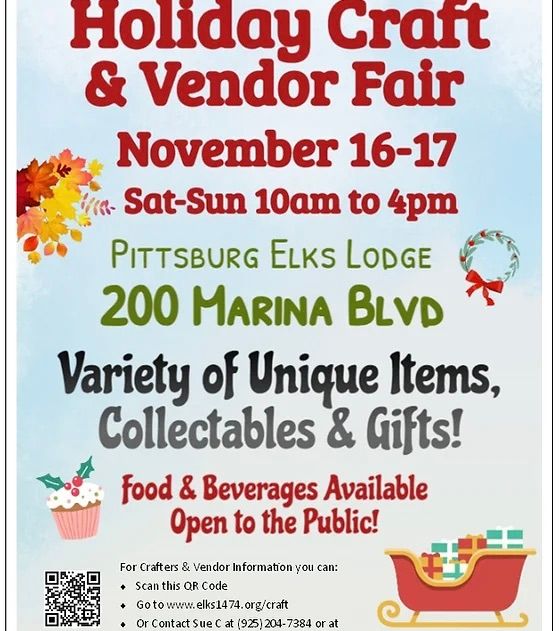 Elks Holiday Craft & Vendor Fair 