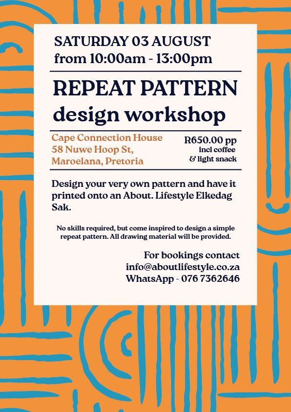 Repeat Pattern Design Workshop