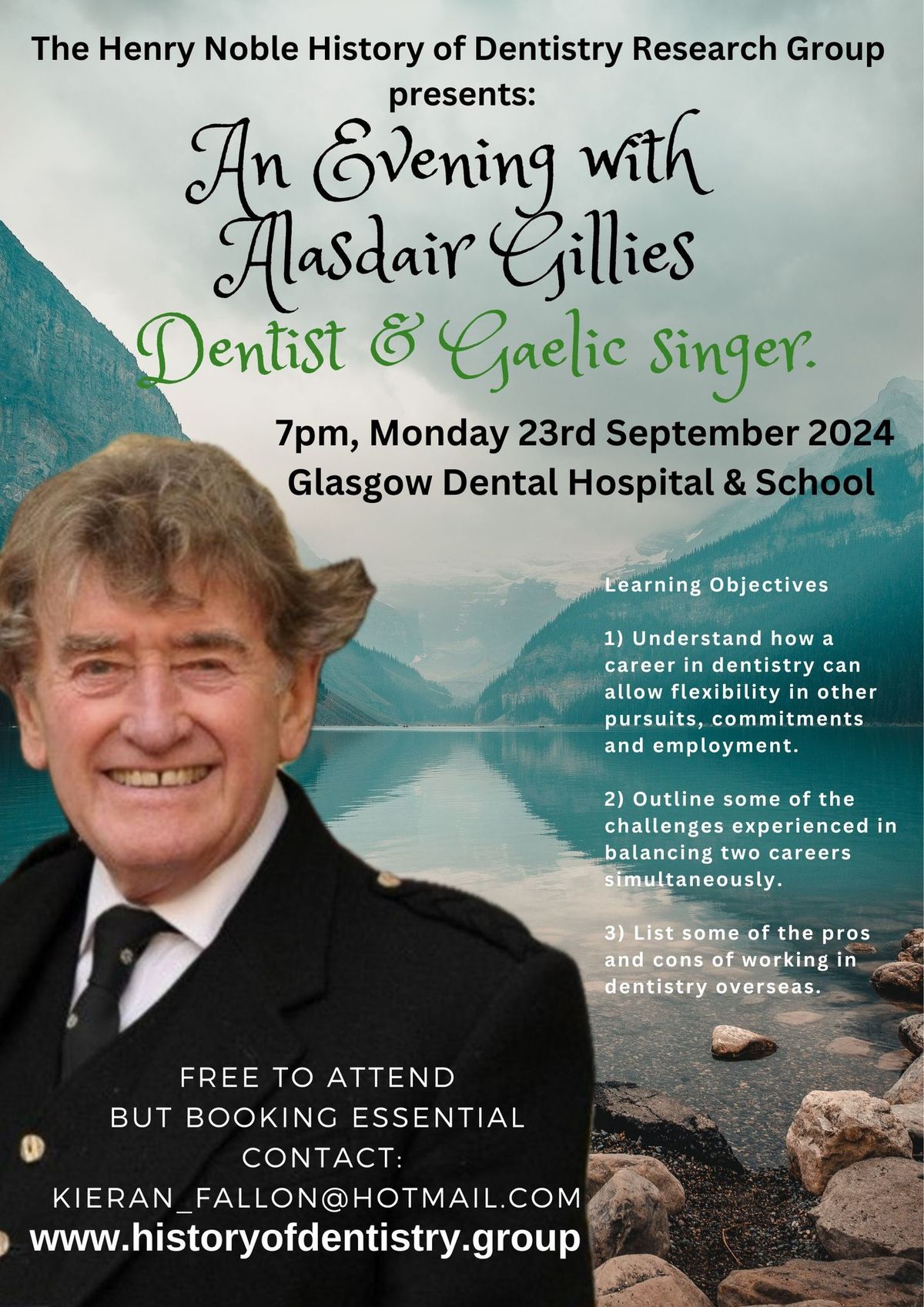 An Evening with Alasdair Gillies