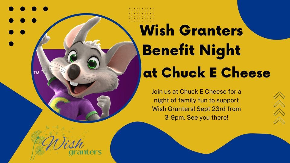 Chuck E Cheese Fundraising Event