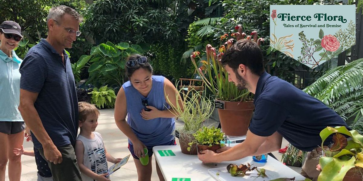 Sensory-Friendly Morning at the Garden: New "Fierce Flora" Exhibit (On-site Event)