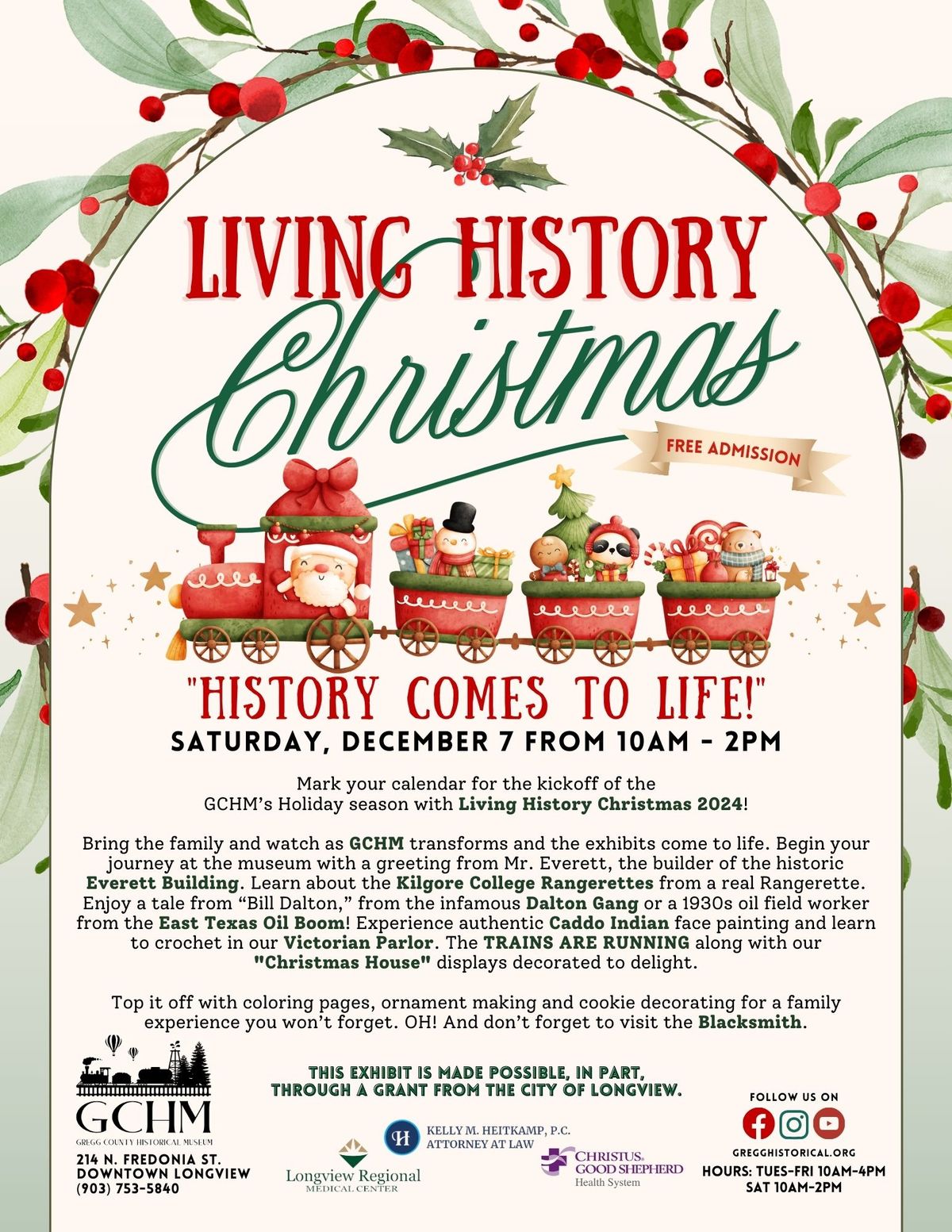 Living History Christmas 2024